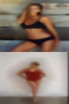 Nude exhibitionist paying